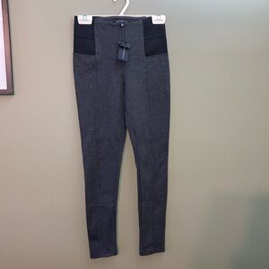 Dynamite Gray and Black Stretch Trousers